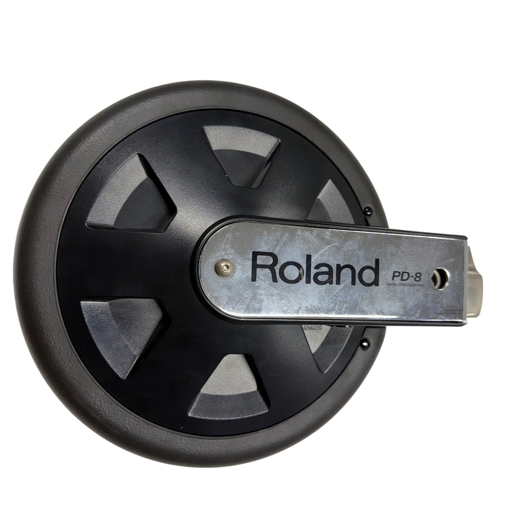 Roland PD-8 Dual Trigger Pad Electronic Drum V-Drums Rubber Tom Hi-Hat Black